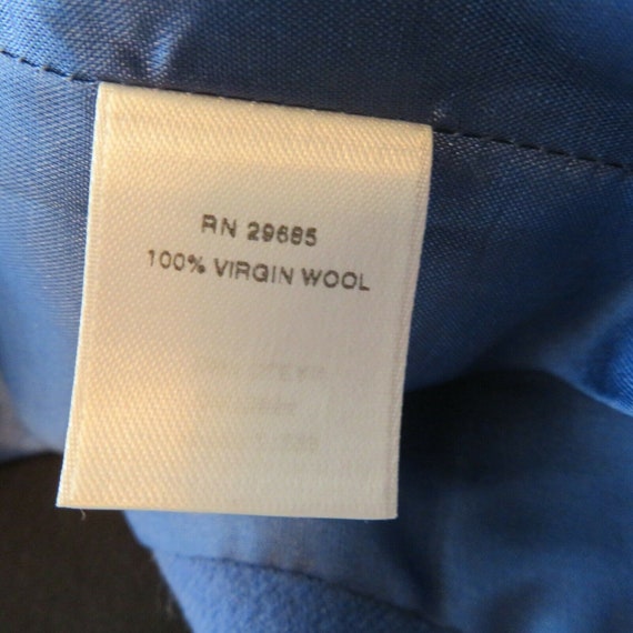 Vintage Pendleton Wool Suit Blazer Small Blue Poc… - image 7