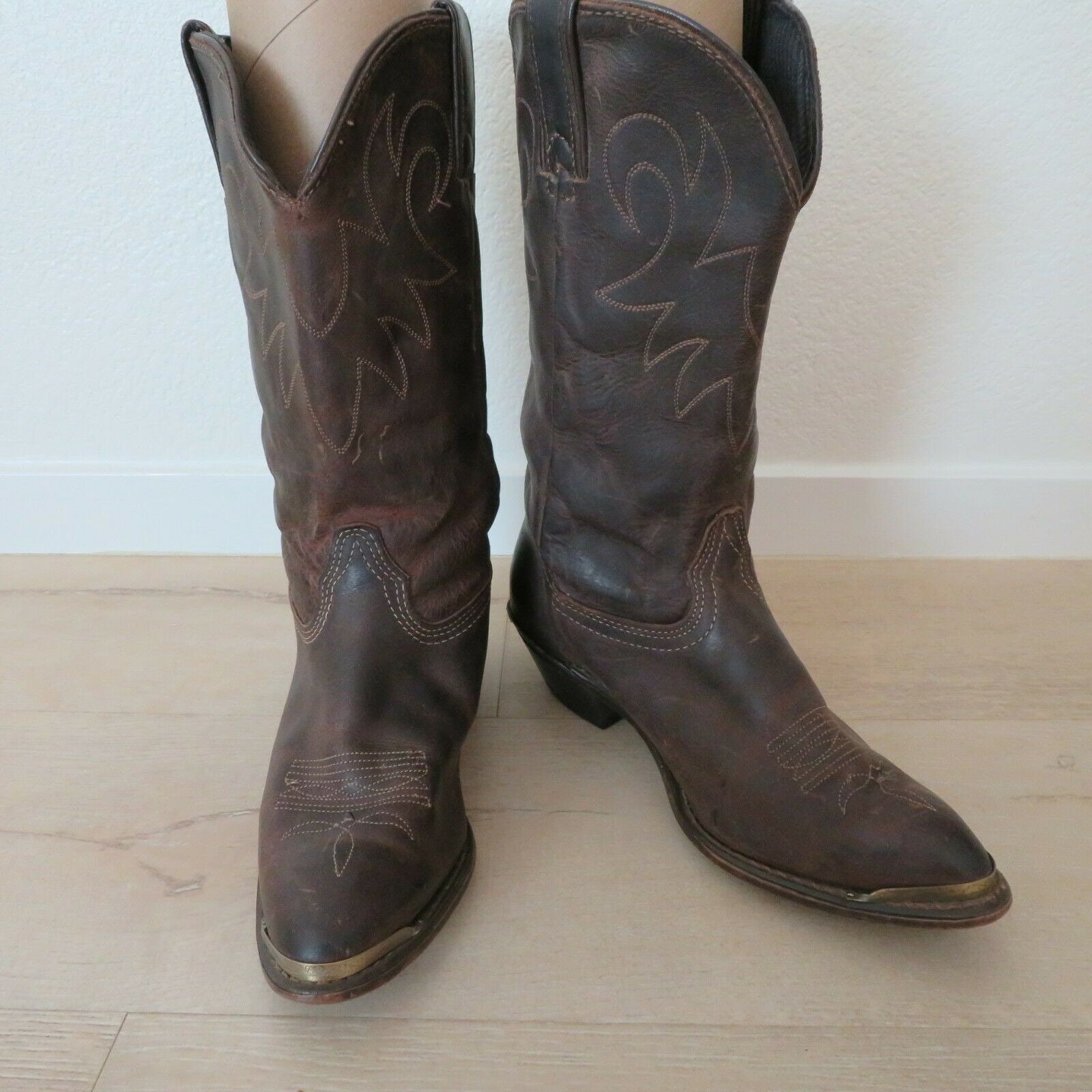 Vintage DURANGO Cowboy Boots 8 M Western Rodeo Boots Biker | Etsy