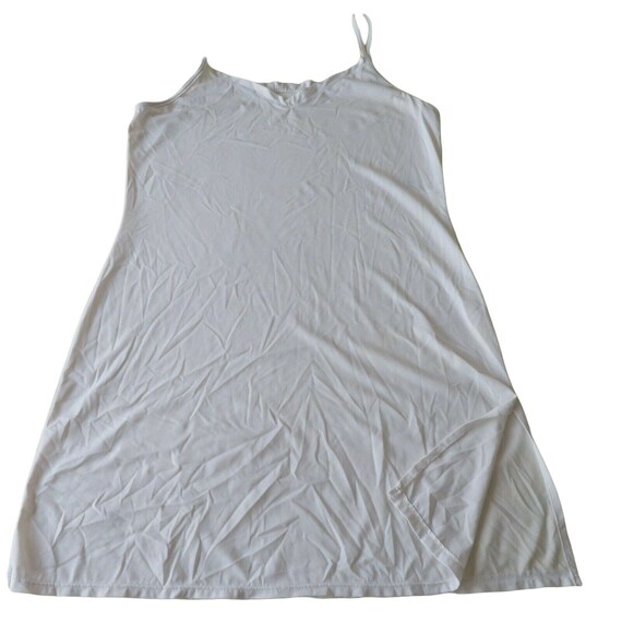 Vintage 60s Vassarette White Full Dress Slip M Ny… - image 6