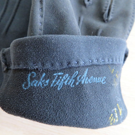 Vintage Saks Fifth Avenue Handmade Womens Black S… - image 10