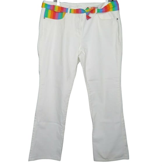 Eileen fisher white jeans sales