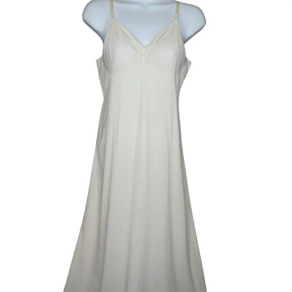 Vintage 70s Vanity Fair Full Dress Slip Dress XS … - image 2