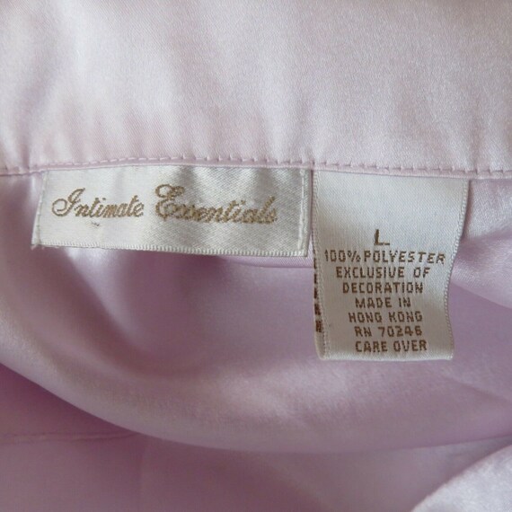 Vintage Intimate Essentials Pajama Shirt Top L La… - image 6