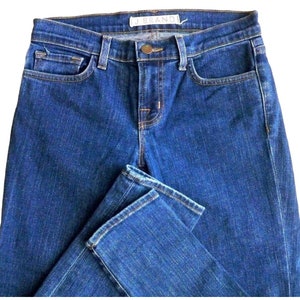 Vintage Y2K J Brand Skinny Jasper Jeans Mid Rise Size 25 Style 3912