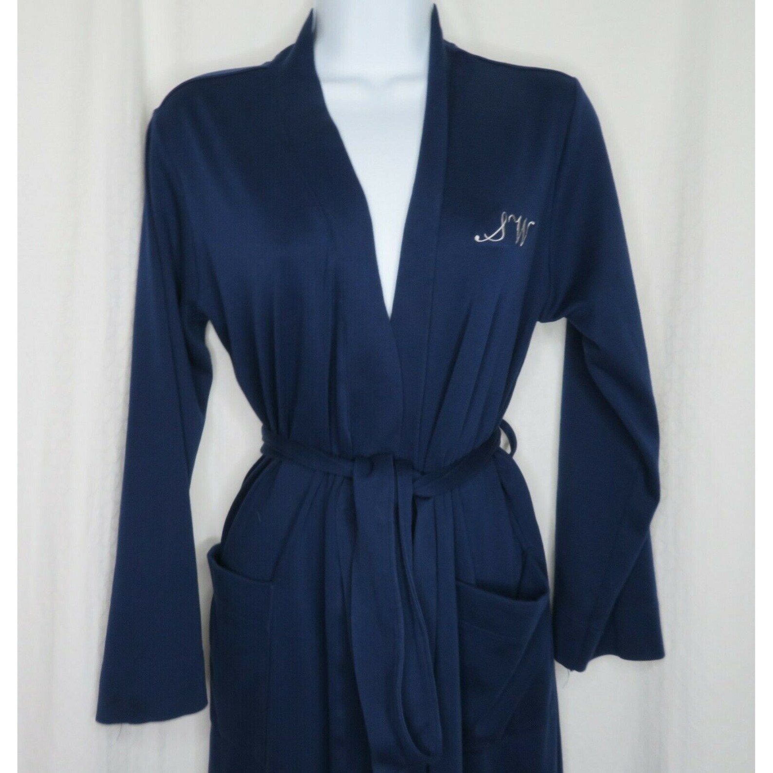 Lands End Size SP 6 8 Robe Full Length Belted Bath Robe Cozy Etsy