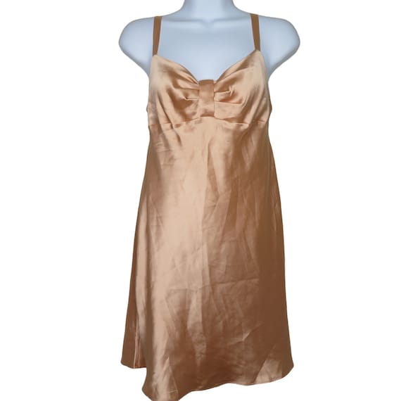 Vintage Victoria's Secret Satin Chemise Nightgown… - image 1