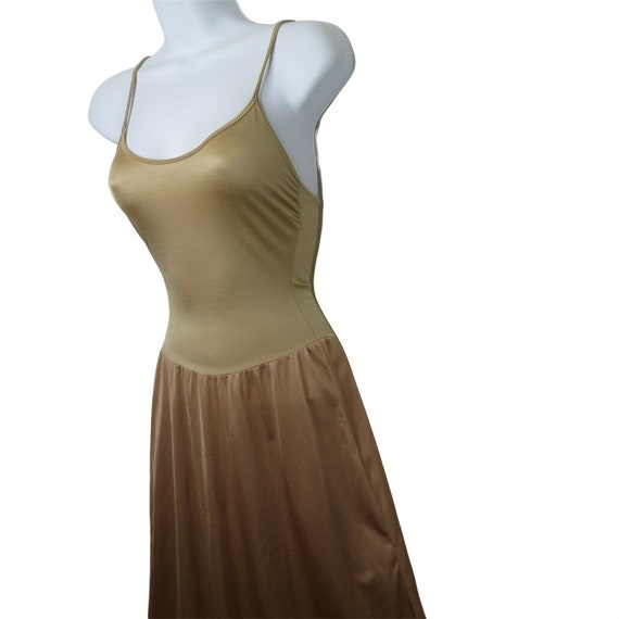 Vintage 60s Berlei Full Fitted Dress Slip Dress S… - image 8