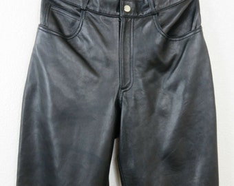 Leather Pants Size 6 | Etsy