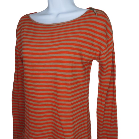 Vintage 90s Ann Taylor Marinere Striped Pullover … - image 4