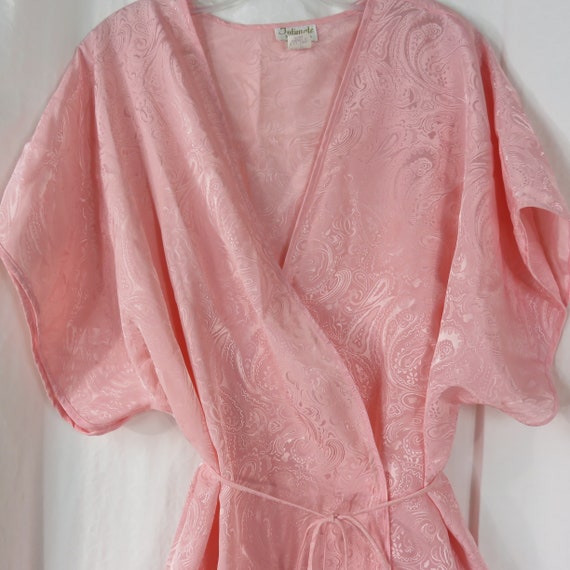 Vintage 90s Intimate MOODS Valentines Pink Paisley