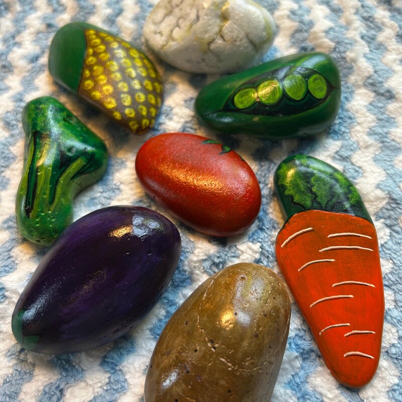 Hand Painted Rocks - Etsy