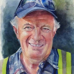Made to Order, Custom Watercolour portrait, Original painting