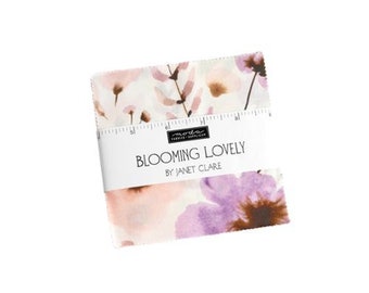 Blooming Lovely -  Charm Pack by Janet Clare for Moda