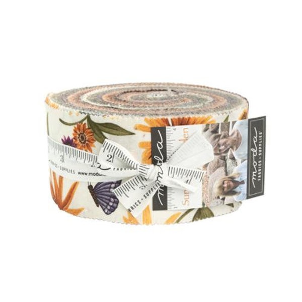 Sunflower Garden - Jelly Roll - by Holly Taylor for Moda