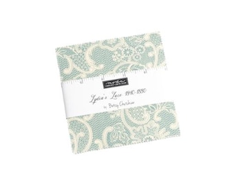 Lydia’s Lace - Charm Pack by Betsy Chutchian for Moda Fabrics