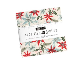 Good News Great Joy Charm Pack Fancy That Design House for Moda