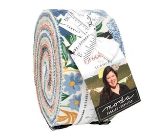Brookside - Jelly Roll by 1 Canoe 2 for Moda