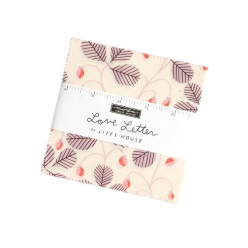 Love Letter by Lizzy House - Fairy Garden Landscape Peacoat - PER QUARTER METRE Love Letter by Lizzy House - Fairy Garden Landscape Peacoat - PER QUARTER METRE