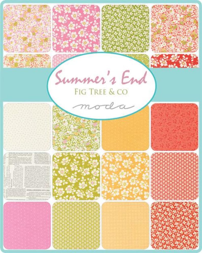 Summers End - Layer Cake - by Fig Tree and Co. for Moda - Etsy