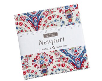 Newport - Charm Pack - by Minick & Simpson for Moda