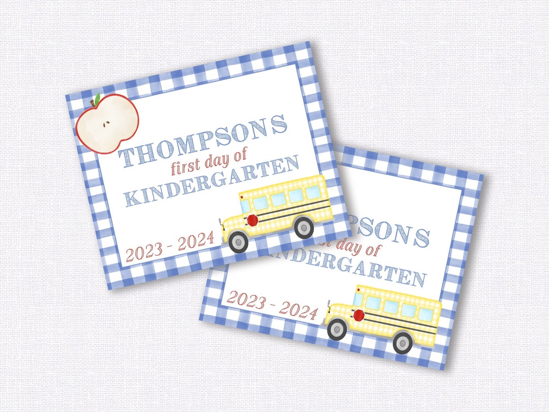Printable First Day of School Sign Printable School Sign Last Day of Printable First Day of School Sign Printable School Sign Last Day of