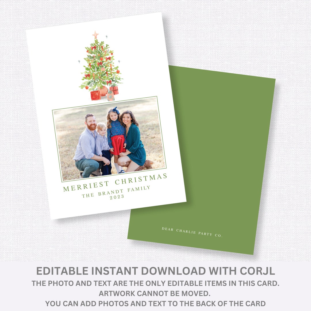 Printable Christmas Tree Card - Il 1080xN.5531575035 4g7j 