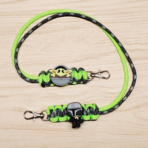 Face Mask Lanyard - Super Heroes and Cartoons - Nerdy and Tactical - Get back to school and work in style!