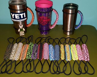 Tumbler Handle for Yeti, Arctic, RTIC, Ozark, Orca, Tervis (fits 20-32 ounce tumblers)