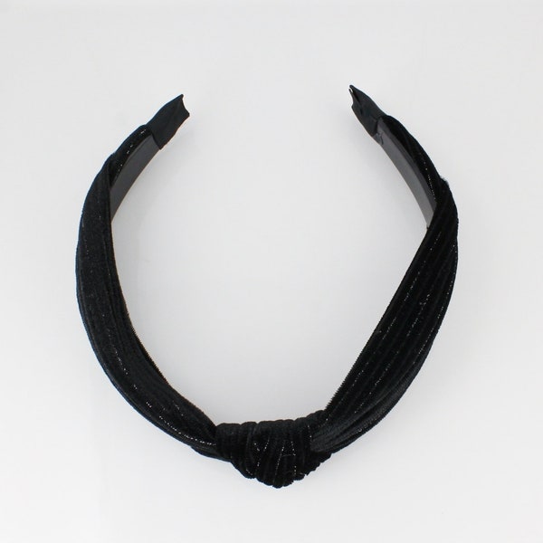 Black Knot Headband Etsy