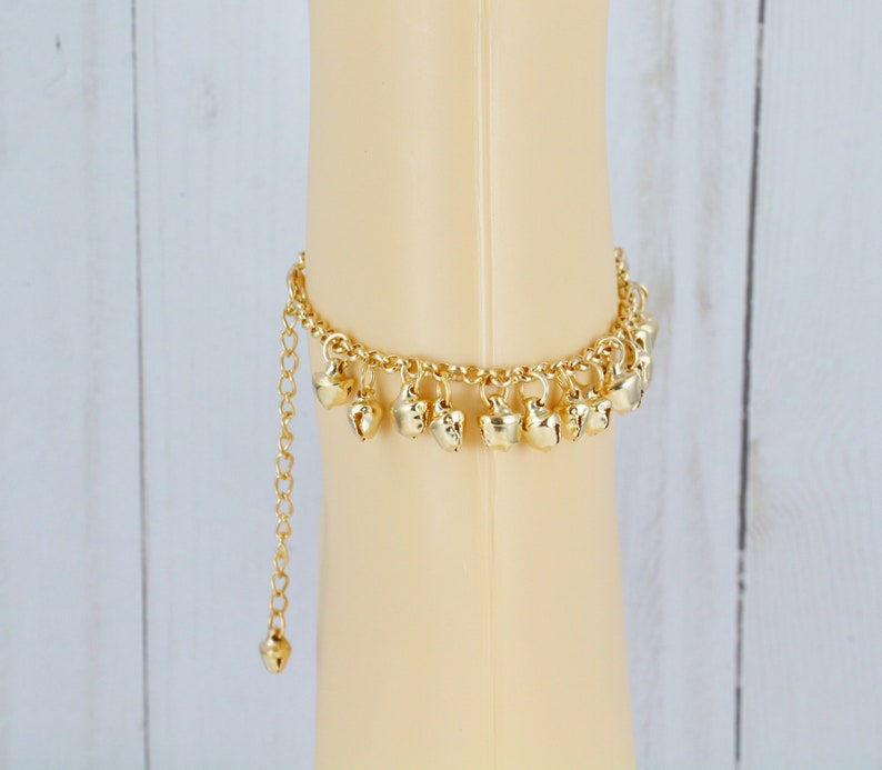 Jingle bells anklet ankle bracelet jewelry jingly bell 7 to Etsy