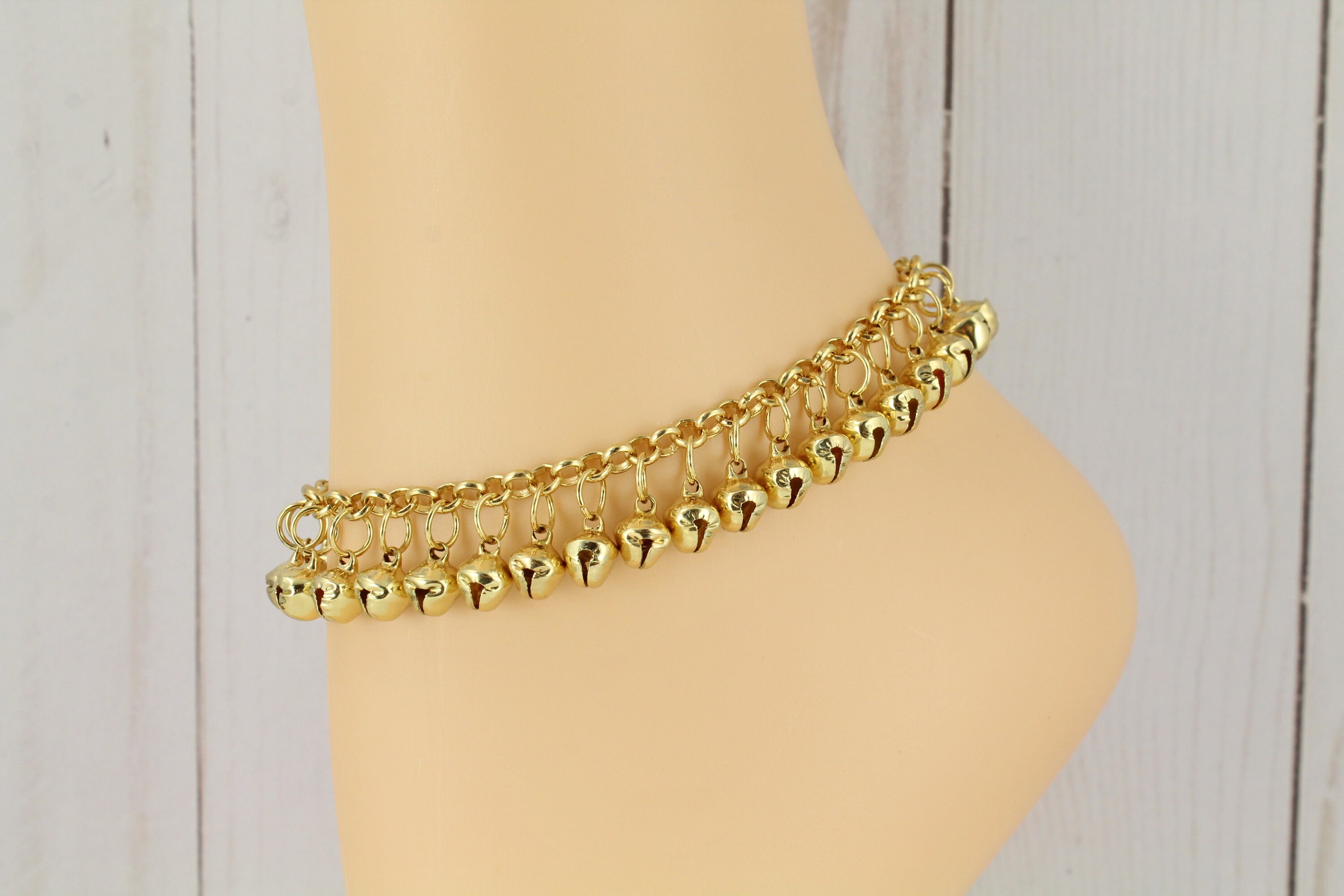 Jingle Bells Anklet Ankle Bracelet Jewelry Jingly Bell 8 to 10 Etsy