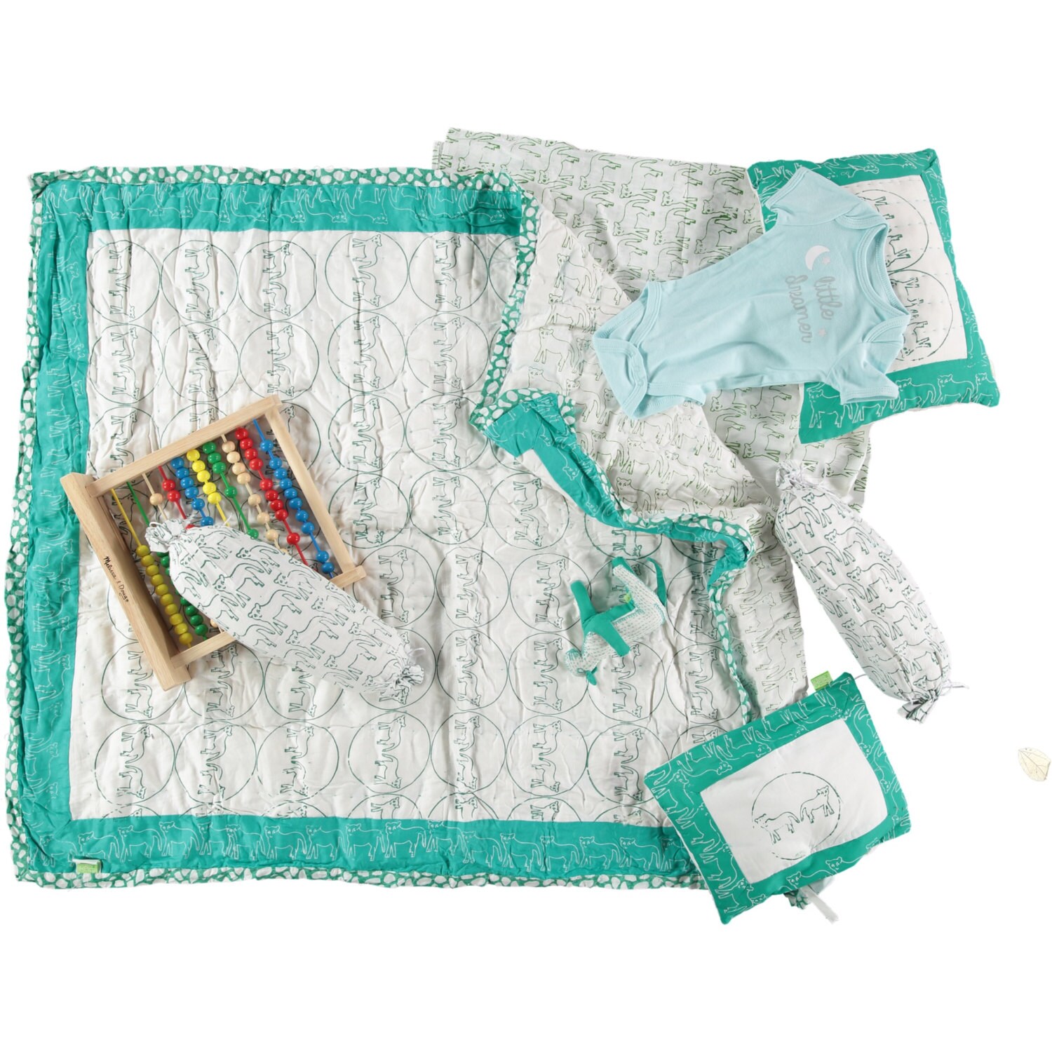 Unisex Kids Quilt Cot Bedding Set. Toddler Bedding. Organic Etsy