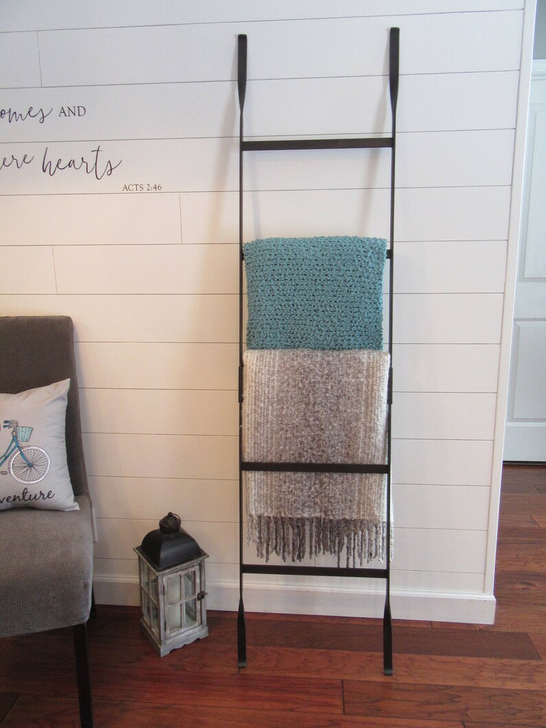Metal Display Ladder Blanket Ladderhandmade Decorative 4' Etsy