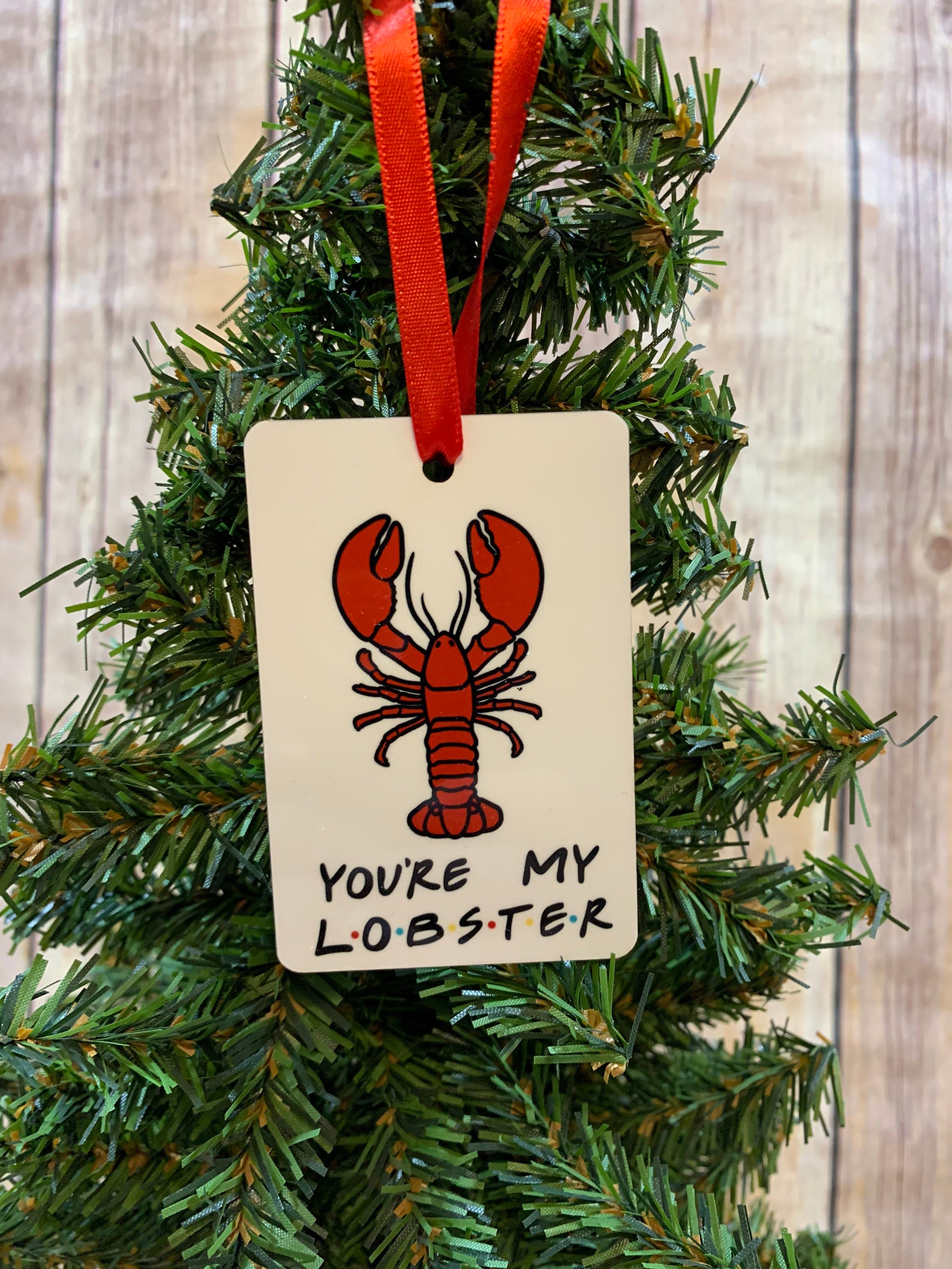 Youre My Lobster ornament Christmas Ornament Etsy