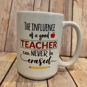 Teacher Tumblr The influence of a good teacher can never be erased.