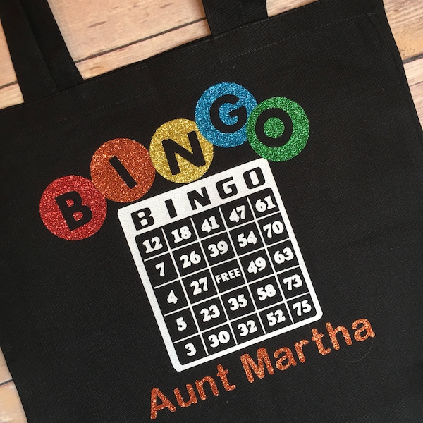 Personalized Bingo Bag - Etsy