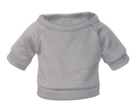 BLANK 18 inch doll Shirt Gray, Black, Maroon, Purple, Yellow, Pink, Red, Light Blue, Navy, Royal Blue, Green, White
