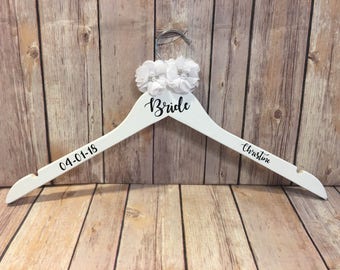 Personalized BRIDE Hanger