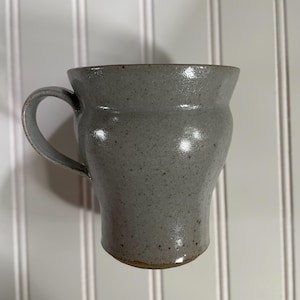 Vintage Handmade Stoneware Mug with Speckled Finish