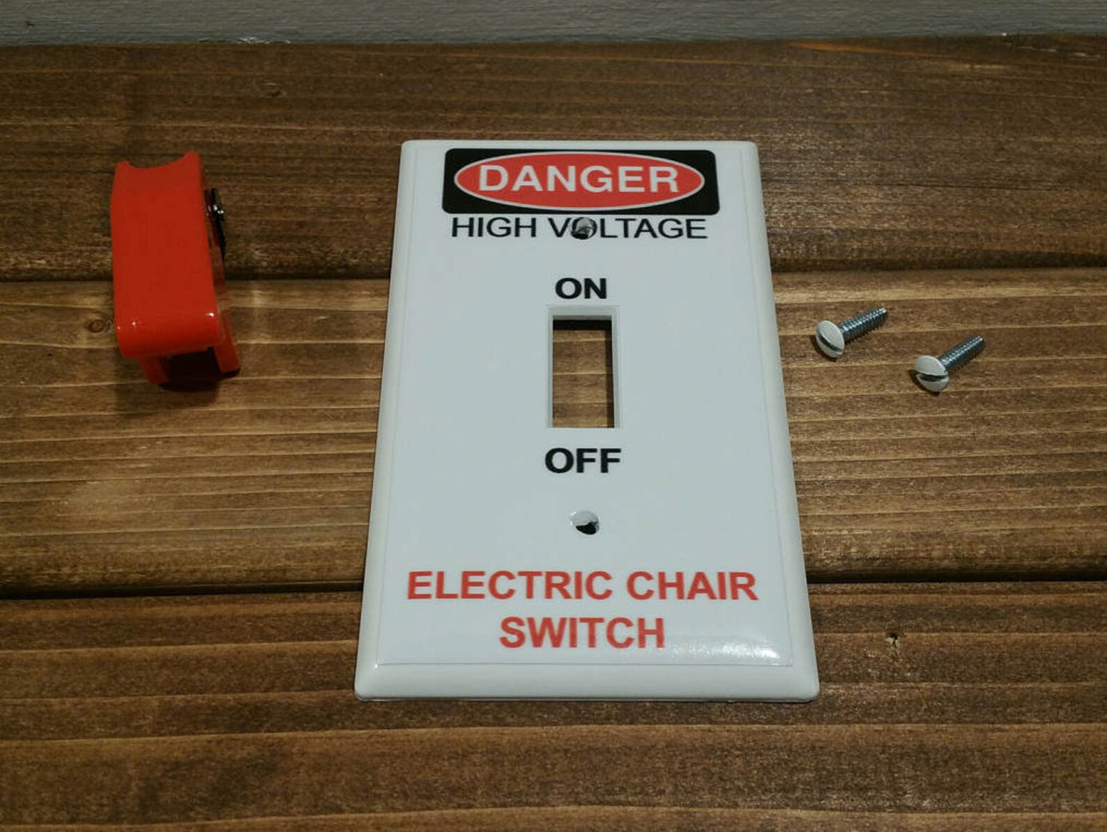 ELECTRIC CHAIR SWITCH Plate with Toggle Light Switch Wall Etsy