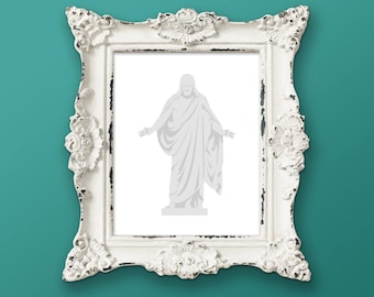 Christus Statue Print – LDS Art, Jesus Christ Artwork (Digital Download)