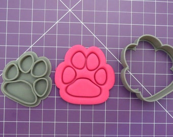 Dog Paw Cookie Cutter | Dog Treat Cookie Cutter | Dog Bone Cookie Cutters | Custom Dog Treats | 3D Printed Cookie Cutter