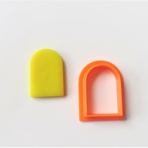 Polymer Clay Cutter, Arch shape Clay Cutters, 3D Printed Clay Cutters