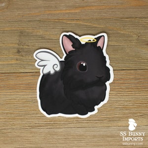 5x Custom Lionhead Rabbit Stickers - Personalized Rabbit Gift, Custom ...
