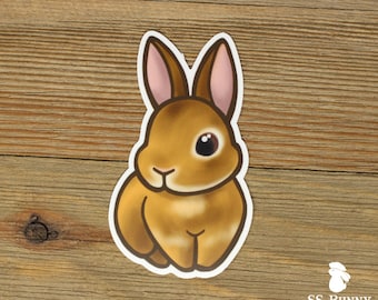 Dark Rabbit Stickers Black Bunny Sticker Black Rabbit Sticker Black Bunny Gift - Etsy