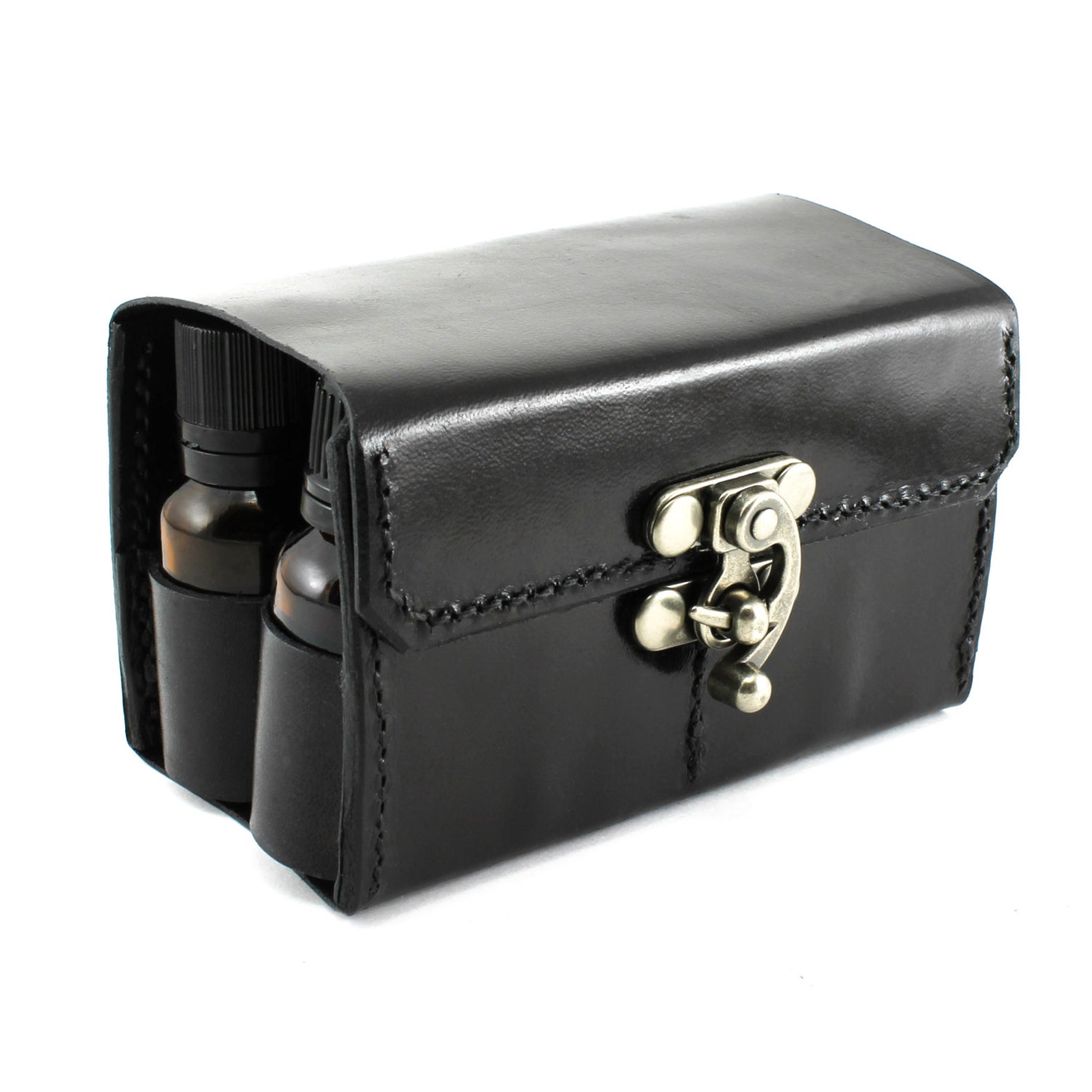 15ml x 8 Essential Oil Leather case Traveler Case Etsy