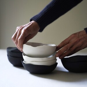 Set of 3 small bowls, Spices bowls, Ceramic small bowls, Trinket dish, Pinch Bowls image 3