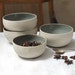 Small ceramic bowl, Dessert bowl, Modern Serving Dishes, Mixing Bowls 