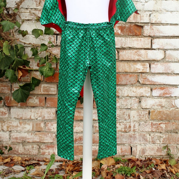 kids scale pants, kids dragon costume, kids dragon pants, mermaid leggins, dinosaur leggins, kids dinosaur costume,children dress up dragon,