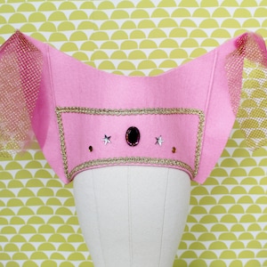 medieval hat for little girl, felt princess hat, gothic hat for girls, medieval princess costume for girls, girl fairy hat, dress up hat